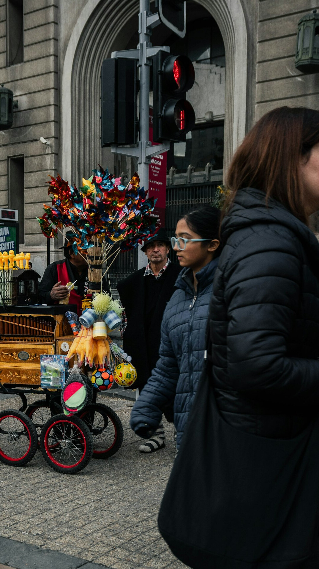 street vendor in chile